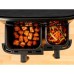 Еър фрайър TEFAL EY901N10 Dual Easy Fry Essential Blk Еър фрайър TEFAL EY901N10 Dual Easy Fry Essential Blk