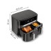 Еър фрайър TEFAL EY942HE0 Xxl Dual Easy Fry Coal Eu