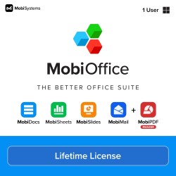 Приложен софтуер MOBISYSTEMS MobiOffice Lifetime + MobiDrive 5 GB 1 user Приложен софтуер MOBISYSTEMS MobiOffice Lifetime + MobiDrive 5 GB 1 user