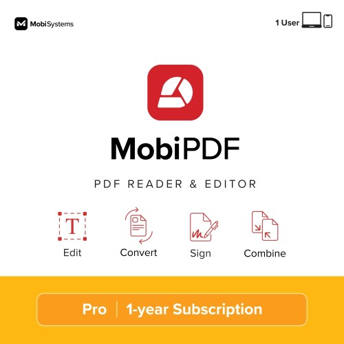 Приложен софтуер MOBISYSTEMS MobiPDF Pro for Teams with Keys + MobiDrive 500 GB/user Приложен софтуер MOBISYSTEMS MobiPDF Pro for Teams with Keys + MobiDrive 500 GB/user