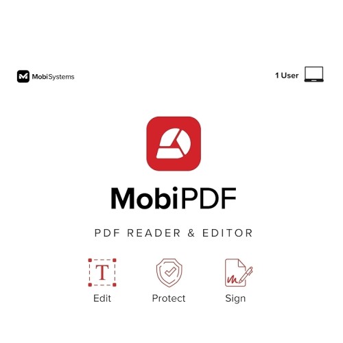 Приложен софтуер MOBISYSTEMS MobiPDF Classic for Teams 1 device Приложен софтуер MOBISYSTEMS MobiPDF Classic for Teams 1 device