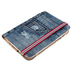 Калъф TRUST Jeans Folio Stand up to 8