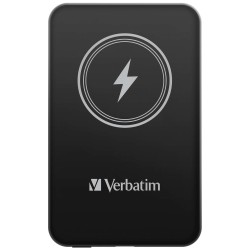 Външна батерия VERBATIM MCP-5BK Power Pack 5000 mAh with UBS-C PD 20W / Magnetic Wireless Charging 15W Black Външна батерия VERBATIM MCP-5BK Power Pack 5000 mAh with UBS-C PD 20W / Magnetic Wireless Charging 15W Black