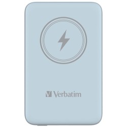 Външна батерия VERBATIM MCP-10BE Power Pack 10000 mAh with UBS-C PD 20W / Magnetic Wireless Charging 15W Blue Външна батерия VERBATIM MCP-10BE Power Pack 10000 mAh with UBS-C PD 20W / Magnetic Wireless Charging 15W Blue