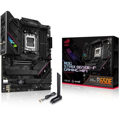 Дънна платка ASUS ROG Strix B650E-F Gaming Wi-Fi Дънна платка ASUS ROG Strix B650E-F Gaming Wi-Fi