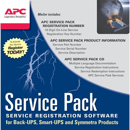 Допълнителна гаранция APC Service Pack 1 Year Warranty Extension (for new product purchases) Допълнителна гаранция APC Service Pack 1 Year Warranty Extension (for new product purchases)