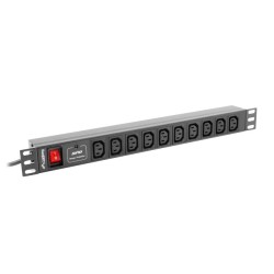 Електрически филтър LANBERG power distribution unit (PDU) 19 Електрически филтър LANBERG power distribution unit (PDU) 19