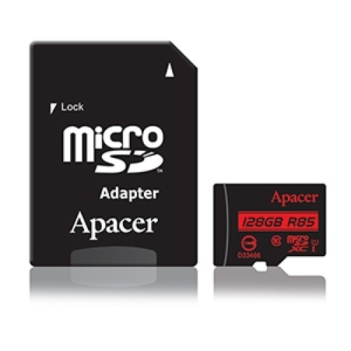 Micro SD Apacer 128GB AP128GMCSX10U5-R Micro SD Apacer 128GB AP128GMCSX10U5-R