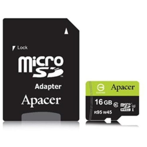 Micro SD Apacer 16GB AP16GMCSH10U3-R