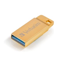 USB памет VERBATIM Metal Executive 32GB USB 3.0 Gold