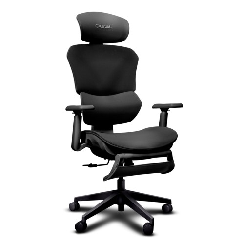 Геймърски стол TRUST GXT725 Rivara Ergonomic Mesh Gaming Chair Black Геймърски стол TRUST GXT725 Rivara Ergonomic Mesh Gaming Chair Black