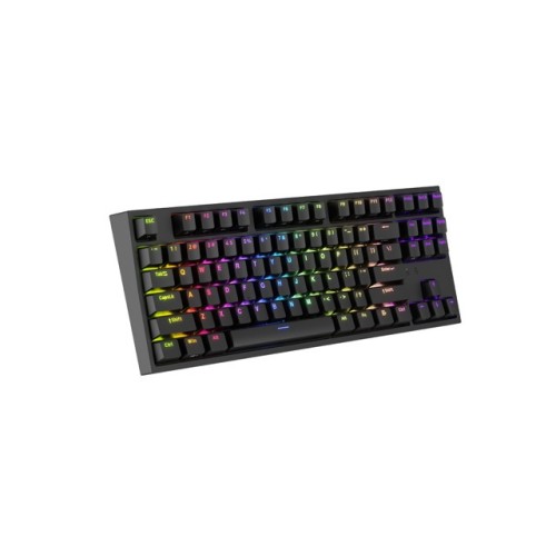 Геймърска клавиатура GENESIS Gaming Keyboard Thor 404 TKL Black RGB Backlight US Layout Yellow Switch Геймърска клавиатура GENESIS Gaming Keyboard Thor 404 TKL Black RGB Backlight US Layout Yellow Switch