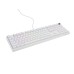 Геймърска клавиатура GENESIS Mechanical Gaming Keyboard Thor 404 White RGB Backlight Gateron Peach Silent US Layout Геймърска клавиатура GENESIS Mechanical Gaming Keyboard Thor 404 White RGB Backlight Gateron Peach Silent US Layout