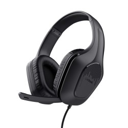Геймърски слушалки TRUST GXT415 Zirox Headset Black Геймърски слушалки TRUST GXT415 Zirox Headset Black