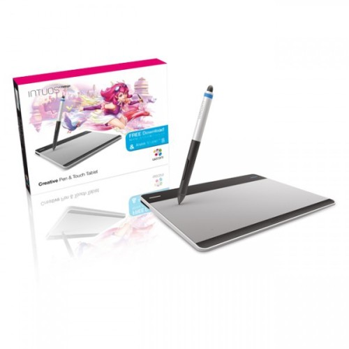 Графичен таблет Wacom Intuos Manga S, Pen & Touch CTH480S2 CTH480S2