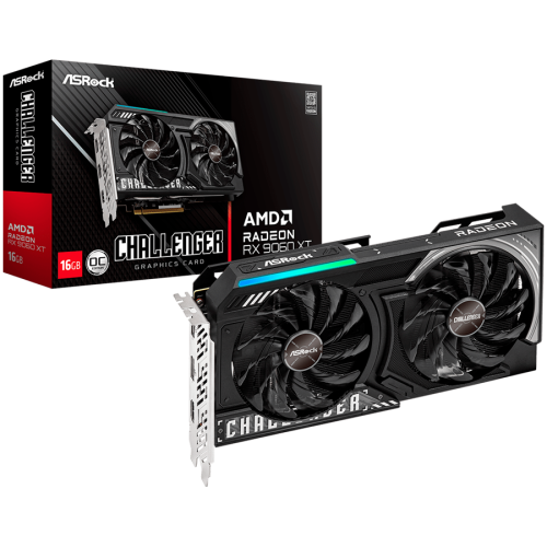 Видео карта ASROCK RX9060XT CL 16GO
