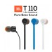 Слушалки JBL T110 Black Слушалки JBL T110 Black