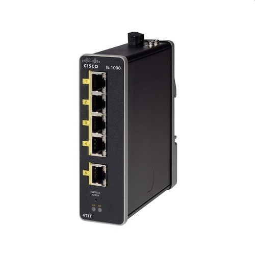 Индустриален суич CISCO IE1000 with 4 FE Copper ports and 1 FE Copper uplinks Индустриален суич CISCO IE1000 with 4 FE Copper ports and 1 FE Copper uplinks