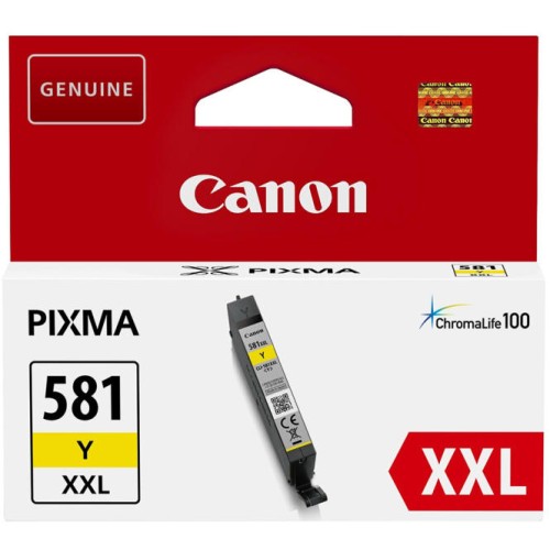 Мастилена касета CANON CLI-581 XXL Y Мастилена касета CANON CLI-581 XXL Y