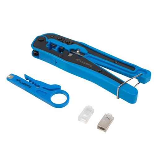 Инструменти LANBERG crimping toolkit with RJ45 connectors RJ45 shielded and unshielded Инструменти LANBERG crimping toolkit with RJ45 connectors RJ45 shielded and unshielded