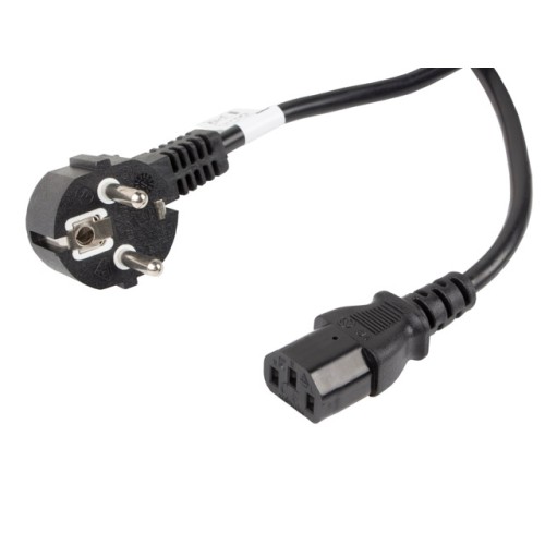Кабели LANBERG CEE 7/7 -> IEC 320 C13 power cord 10m VDE black Кабели LANBERG CEE 7/7 -> IEC 320 C13 power cord 10m VDE black