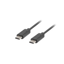 Кабели LANBERG USB-C M/M 2.0 cable 1.8m black