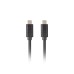 Кабели LANBERG USB-C M/M 3.1 GEN 2 CABLE 1.8M 10GB/S PD100W Black