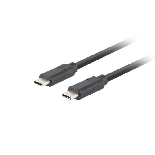 Кабели LANBERG USB-C M/M 3.1 GEN 2 CABLE 1.8M 10GB/S PD100W Black