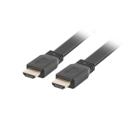 Кабели LANBERG HDMI M/M V2.0 cable 5m 4K flat Кабели LANBERG HDMI M/M V2.0 cable 5m 4K flat
