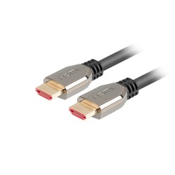 Кабели LANBERG HDMI M/M V2.1 1.8m 8K 60Hz black