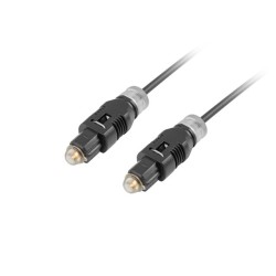 Кабели LANBERG toslink M/M optical cable 1m Кабели LANBERG toslink M/M optical cable 1m