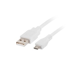 Кабели LANBERG USB MICRO-B (M) -> USB-A (M) 2.0 cable 1.8m Кабели LANBERG USB MICRO-B (M) -> USB-A (M) 2.0 cable 1.8m