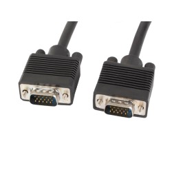 Кабели LANBERG VGA M/M cable 3m dual-shielded 2x ferrite Кабели LANBERG VGA M/M cable 3m dual-shielded 2x ferrite