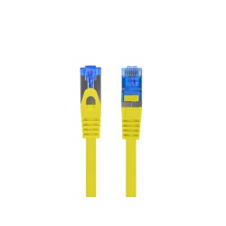 Кабели LANBERG patch cord CAT.6A FTP LSZH CCA 0.5m Fluke Passed yellow