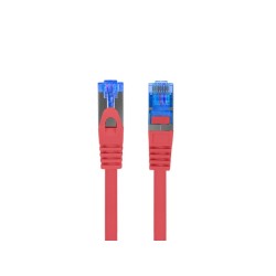 Кабели LANBERG patch cord CAT.6A FTP LSZH CCA 1m Fluke Passed red Кабели LANBERG patch cord CAT.6A FTP LSZH CCA 1m Fluke Passed red