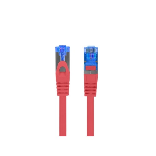 Кабели LANBERG patch cord CAT.6A FTP LSZH CCA 1m Fluke Passed red Кабели LANBERG patch cord CAT.6A FTP LSZH CCA 1m Fluke Passed red
