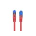 Кабели LANBERG patch cord CAT.6A FTP LSZH CCA 3m Fluke Passed red