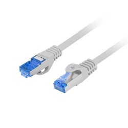 Кабели LANBERG patch cord CAT.6A FTP LSZH CCA 3m Fluke Passed grey