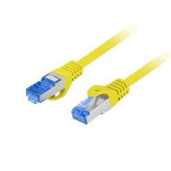 Кабели LANBERG patch cord CAT.6A FTP LSZH CCA 3m Fluke Passed yellow