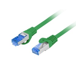 Кабели LANBERG patch cord CAT.6A FTP LSZH CCA 10m Fluke Passed green Кабели LANBERG patch cord CAT.6A FTP LSZH CCA 10m Fluke Passed green