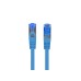 Кабели LANBERG patch cord CAT.6A FTP LSZH CCA 15m Fluke Passed blue