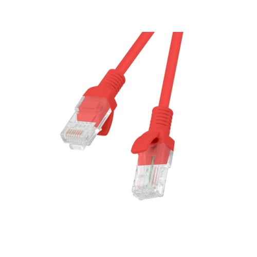 Кабели LANBERG patch cord CAT.5E 5m red Кабели LANBERG patch cord CAT.5E 5m red