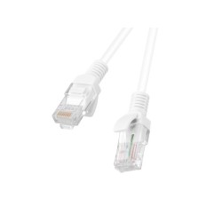 Кабели LANBERG patch cord CAT.5E 5m white Кабели LANBERG patch cord CAT.5E 5m white