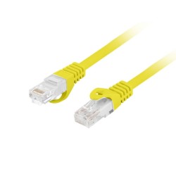 Кабели LANBERG patch cord CAT.6A U/UTP LSZH CU 0.25m Fluke Passed Yellow