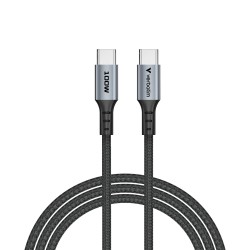 Кабели VERBATIM Sync & Charge USB-C to USB-C 100W 120 cm Кабели VERBATIM Sync & Charge USB-C to USB-C 100W 120 cm