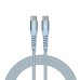Кабели VERBATIM Sync & Charge USB-C to USB-C 60W Magnetic 120 cm - Blue Кабели VERBATIM Sync & Charge USB-C to USB-C 60W Magnetic 120 cm - Blue