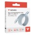 Кабели VERBATIM Sync & Charge USB-C to USB-C 60W Magnetic 120 cm - Blue Кабели VERBATIM Sync & Charge USB-C to USB-C 60W Magnetic 120 cm - Blue