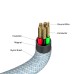 Кабели VERBATIM Sync & Charge USB-C to USB-C 60W Magnetic 120 cm - Blue Кабели VERBATIM Sync & Charge USB-C to USB-C 60W Magnetic 120 cm - Blue