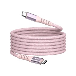 Кабели VERBATIM Sync & Charge USB-C to USB-C 60W Magnetic 120 cm - Pink Кабели VERBATIM Sync & Charge USB-C to USB-C 60W Magnetic 120 cm - Pink