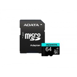 Карта памет A-DATA 64GB MicroSDXC UHS-I U3 V30S (with adapter) Карта памет A-DATA 64GB MicroSDXC UHS-I U3 V30S (with adapter)